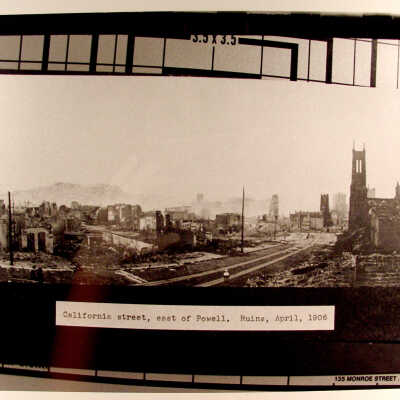 Photograph, Chinatown, California & Powell, Ruins, April 1906, SF