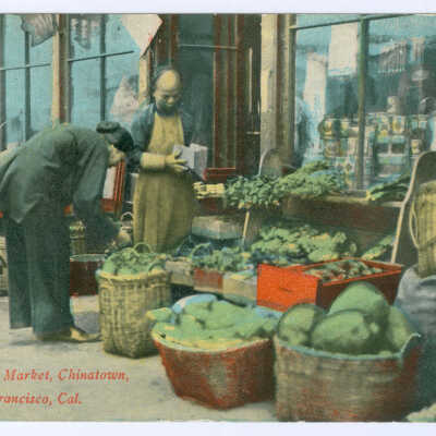 Chinese Market, Chinatown, San Francisco, Cal.