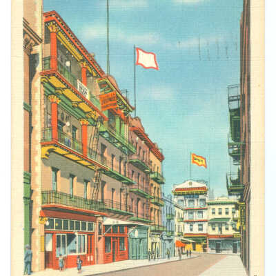 Joss House-Tong Buildings, Waverly Place, Chinatown, San Francisco, Calif.