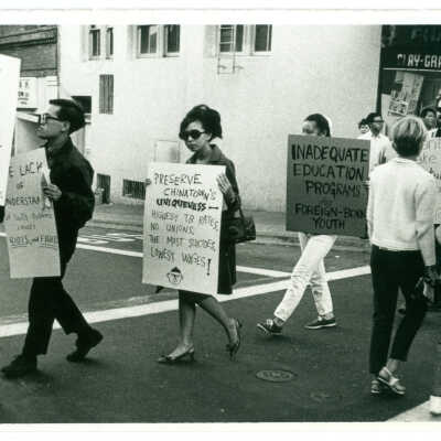 Photograph, Chinatown Demonstration