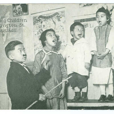 The Singing Children 878 Washington St. San Francisco