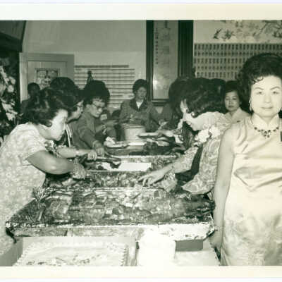 Photograph, People At Restaurant