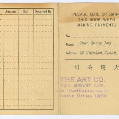 Payment Booklet