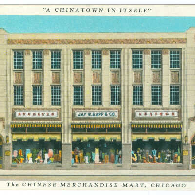 Postcard, Chicago, A Chinatown in Itself
