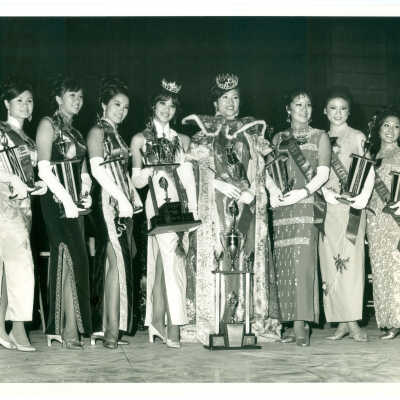 Photograph, Group Photo of Miss Chinatown
