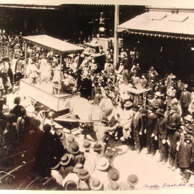 Photograph, Chinatown, Grant Ave., Parade 1870