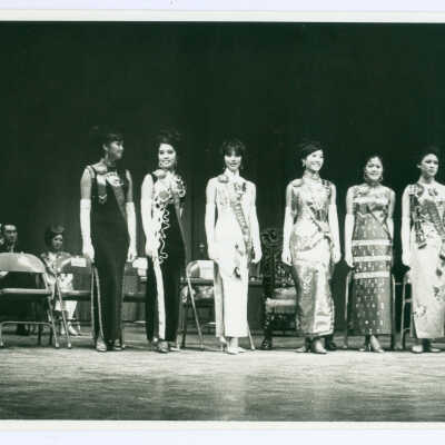 Photograph, All Miss Chinatown Competitors