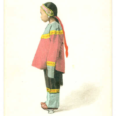 Postcard, Demure and Shy