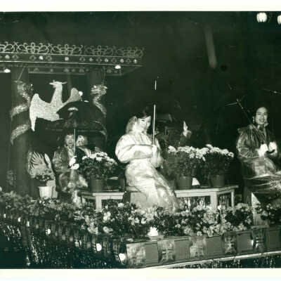 Photograph, Women Holding Umbrellas