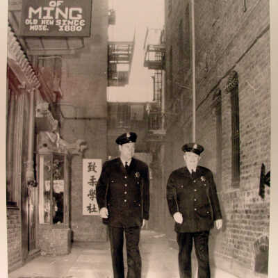Photograph, Chinatown, Police, by House of Ming, SF