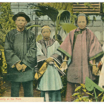 Chinese Family at the Park