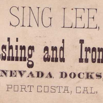 Sing Lee-Washing and Ironing
