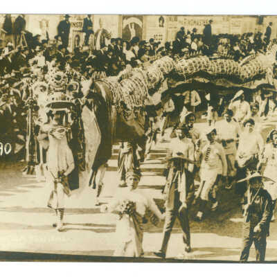 Postcard, San Francisco, Parade
