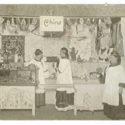 Postcard, China Court