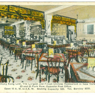 Postcard, New York, Hong Kong Low
