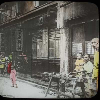 Glass Lantern Slide, Family