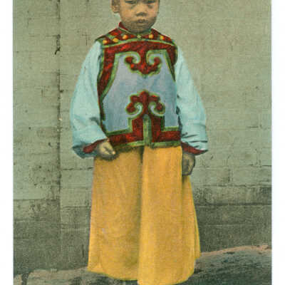 Chinese Boy in Oriental Costume, Chinatown, On the Road of a Thousand Wonders