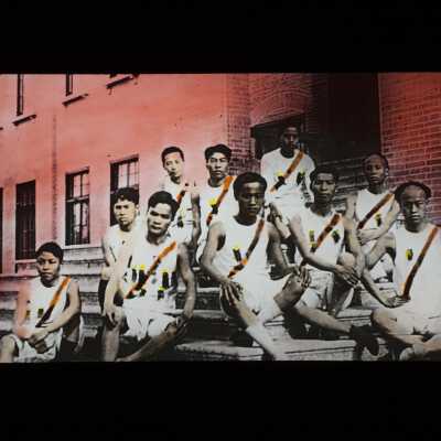 Glass Lantern Slide, Boys