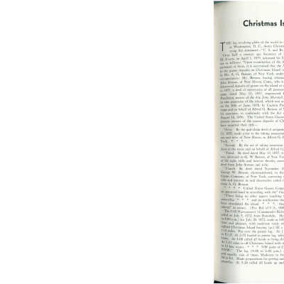 Christmas Islands of the United States by Bailey S. Marshall