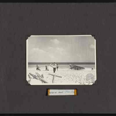 Image of men bringing supplies ashore
