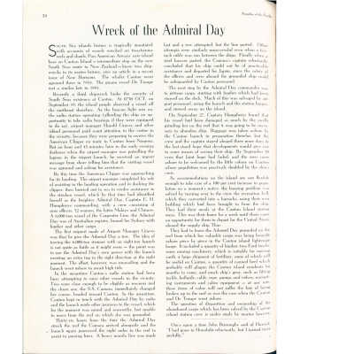 Wreck of the Admiral Day