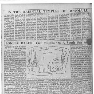 Lonely Baker, March 13, 1936