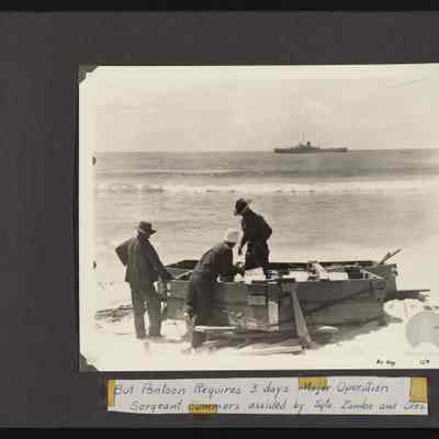 Pontoon makes it to shore