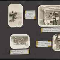 Images aboard the ship and on Howland Island at the "Government House", a structure built on the island