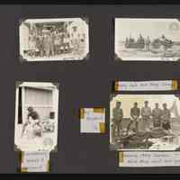 Men posing on Howland Island