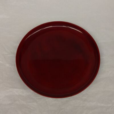Small Brown Lacquer Plate/Dish