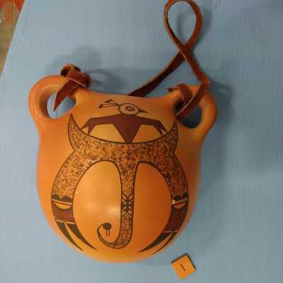 Canteen with Leather Strap