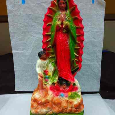 Virgin Mary Statue with Juan Diego