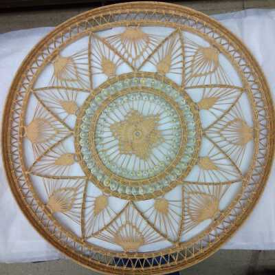 Pohnpei Woven Fiber Tray