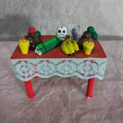 Miniature ofrenda table
