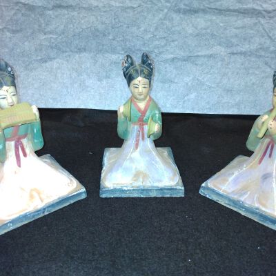 Group of Chinese Musician girls