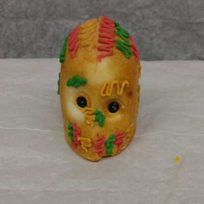 Small Sugar Skull with Colors