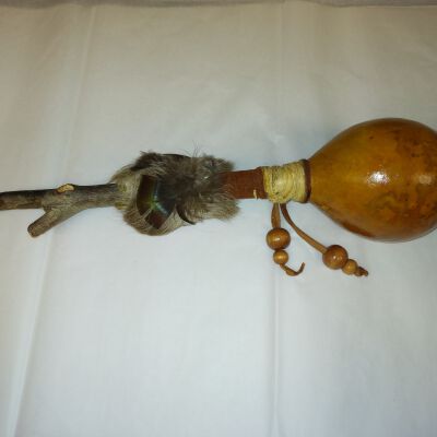 Feather and Fur Rattle