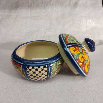 Talavera style pottery