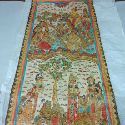 Kamasan Painting on Cloth