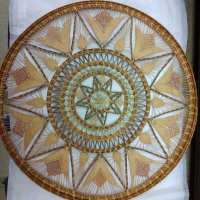 Pohnpei Woven Fiber Tray