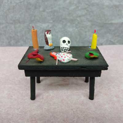 Miniature ofrenda table