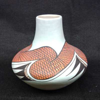 Long neck vase