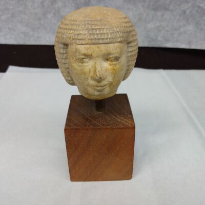Egyptian/ Greek Head statue
