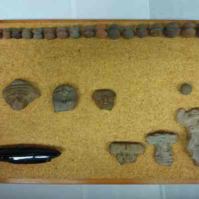 Display Board with Miscellaneous Figures