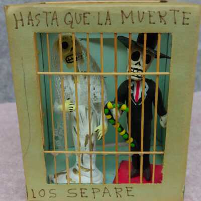 Married Couple in Jailcell "Hasta que la Muerte los separe"