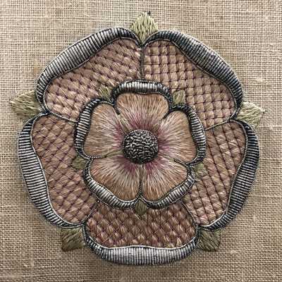 Silk & Goldwork Sampler c1952