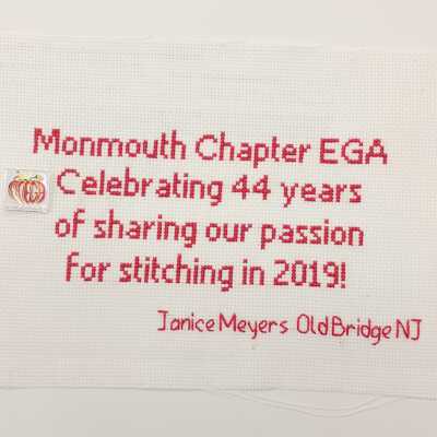 Janice Meyers, Band Sampler Band I, 2019