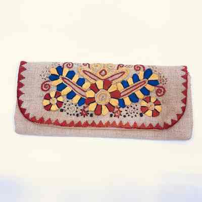 Surface Embroidery Purse