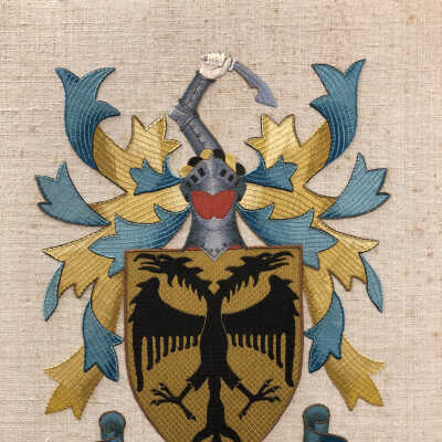 Gillian Creelman, Heraldry Sampler, c1952