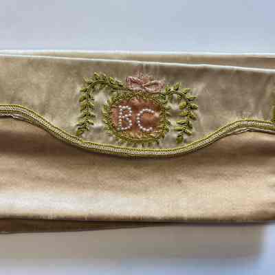 Silk Embroidered Wallet